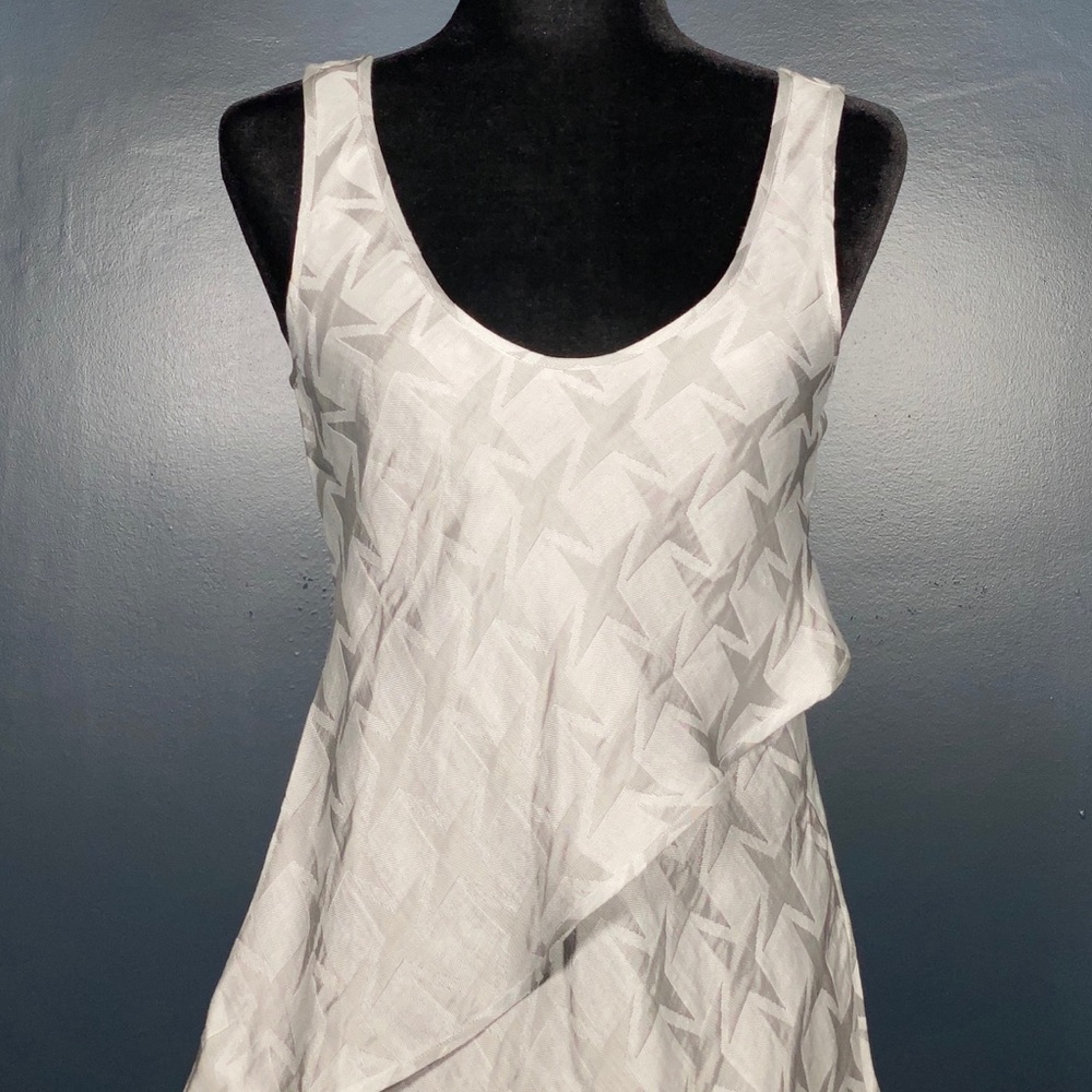 Vintage Giorgio Armani Gray Blouse Size 40